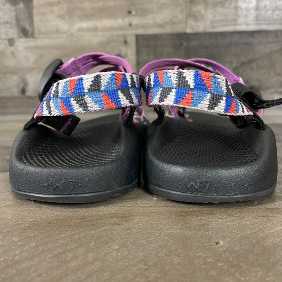 Chaco ZX/2 Classic Camper Purple Hiking Sandals - Picture 5 of 8
